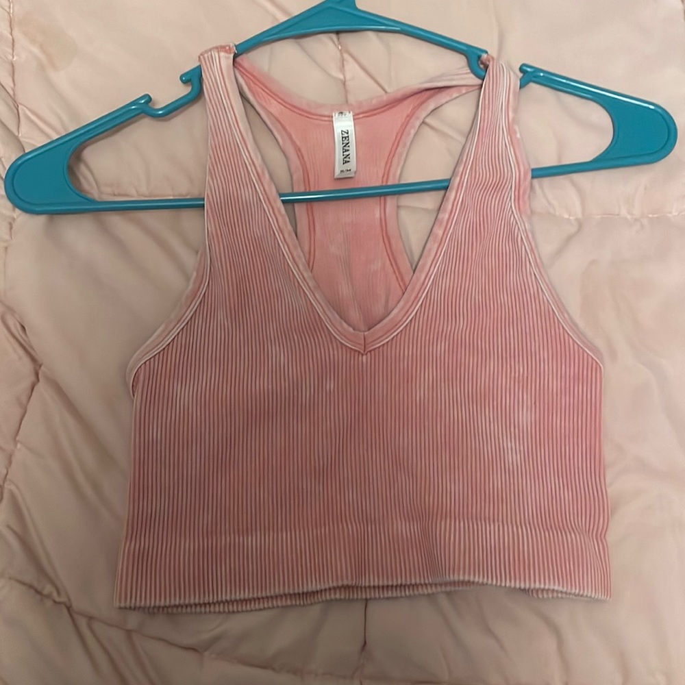 It is a size small medium. Only have been worn a few times.